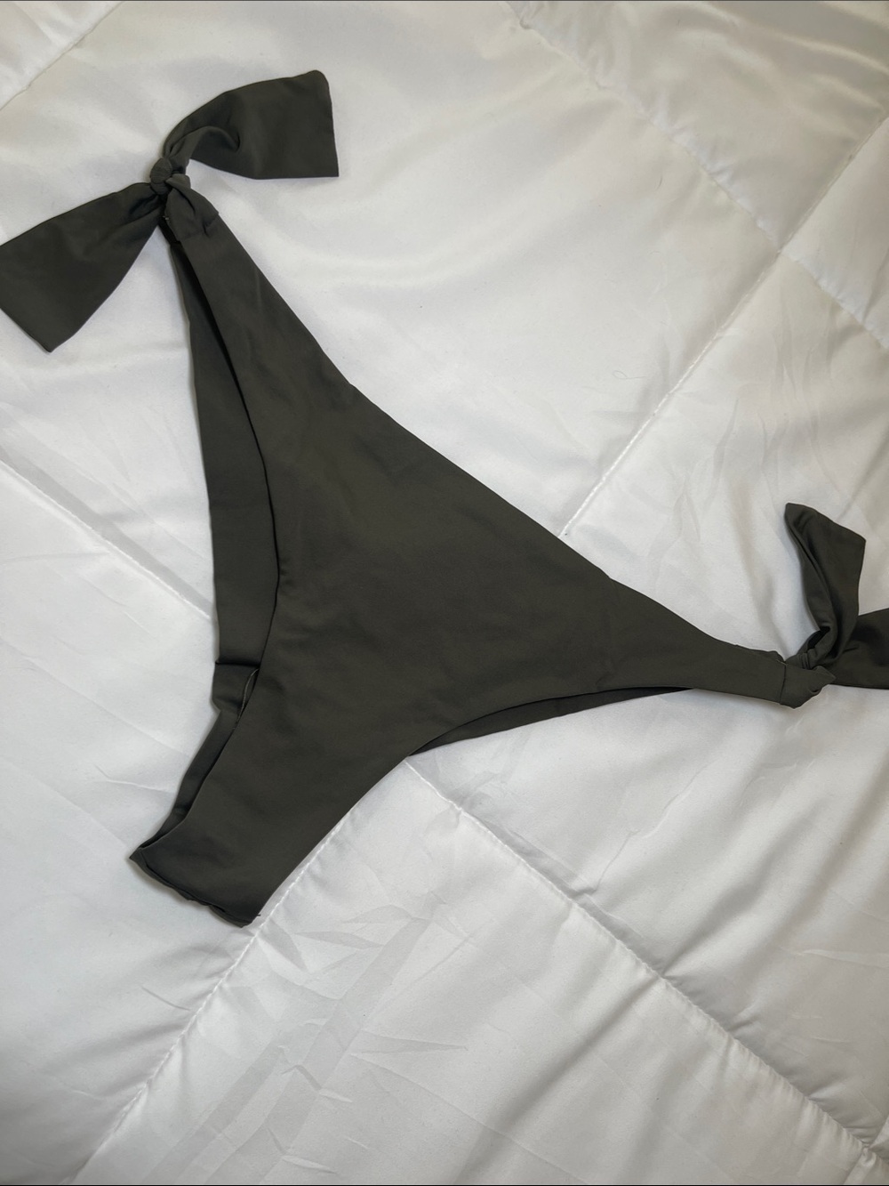 Gray swim bottoms